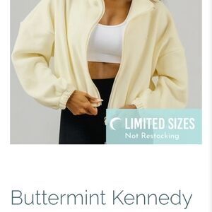 ZYIA Buttermint Bomber Jacket